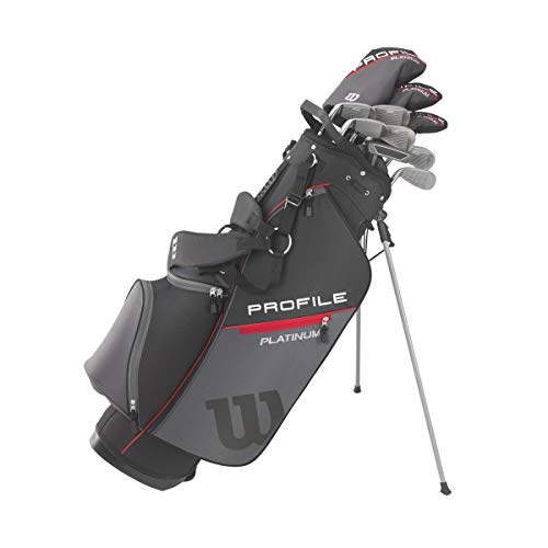 WILSON Golf Profile Platinum Package Set Men's Right Handed Grey/Black/Red