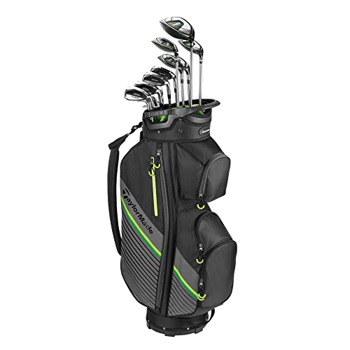 TaylorMade RBZ Speedlite 11 Piece Set Graphite Senior Flex - Titanium/Black/White/Green