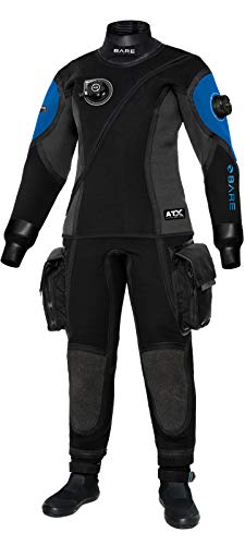 Bare Womens Guardian Tech Drysuit Blue