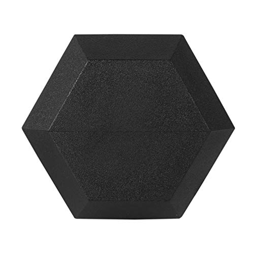 CAP Barbell Rubber Coated Dumbbell Set with Storage Rack (150-Pound) Black - Image 6