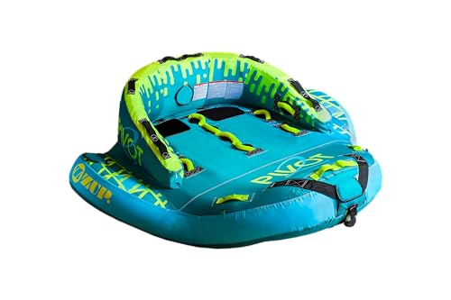 ZUP Pivot Two 2 Person Towable Tube for Boating