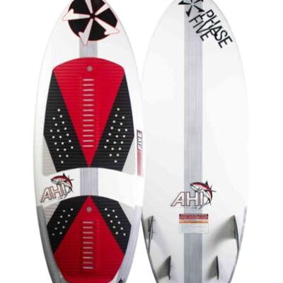 Phase Five Wakesurf Board AHI 56" White / Red / Black
