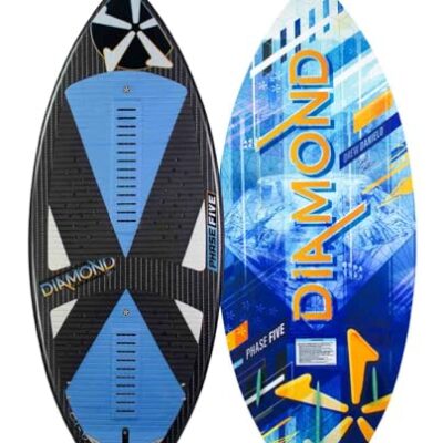 PHASE FIVE Wakesurf Board Diamond Turbo 51" Black / Blue