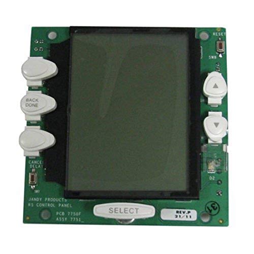 Zodiac PCB Subassembly with White Button and LCD Replacement for Jandy Aqualink RS One Touch Control System