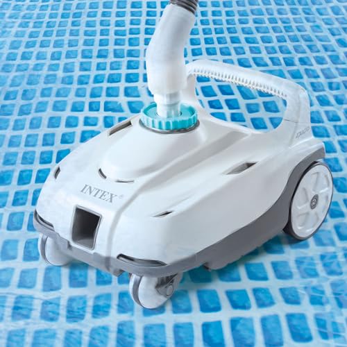 Intex ZX100 Auto Pressure Side Pool Cleaner and Rectangular Ultra XTR Frame Swimming Pool White - Image 8