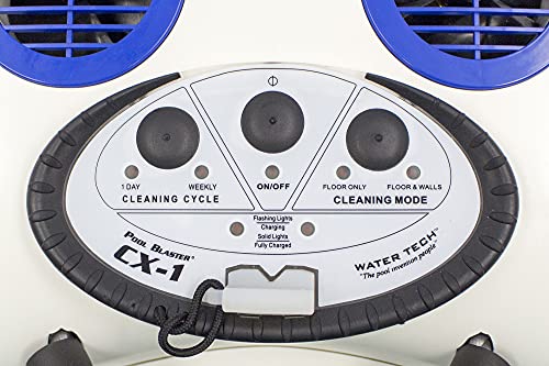 POOL BLASTER CX-1 Cordless Robotic Pool Cleaner White - Image 3