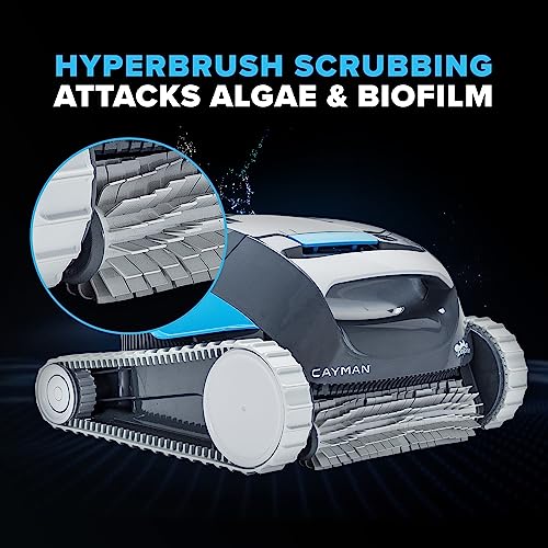 Dolphin Cayman Automatic Robotic Pool Cleaner (2024 Model) - Wall Climbing, Top-Load Filter, HyperBrush - Image 7