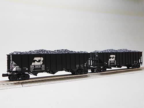 Lionel Burlington Northern 100 TON Hopper 2 Pack O Gauge Black