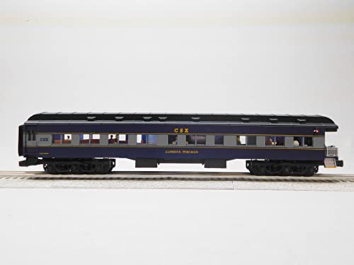 Lionel CSX 18" Passenger Observation Car 2 Pack O Gauge Natural Color - Image 3