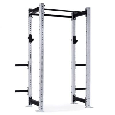 Titan Fitness X-3 Series 90" White Bolt-Down Power Rack 1650 LB Cage