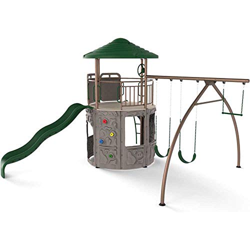 Lifetime Adventure Tower Swing Set Earthtone - Image 16