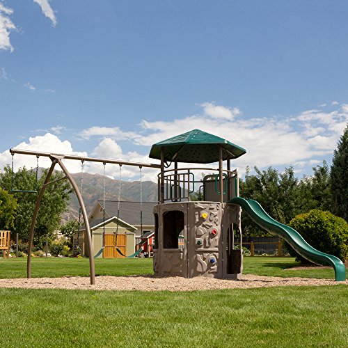 Lifetime Adventure Tower Swing Set Earthtone - Image 4