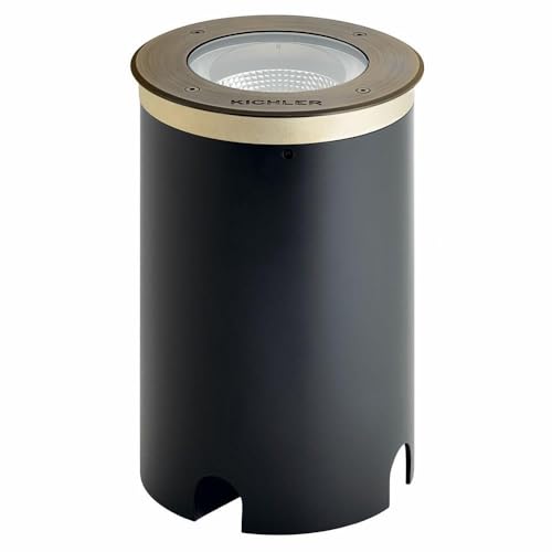 Kichler LED Landscape Inground Light 20 Watts Centennial Brass