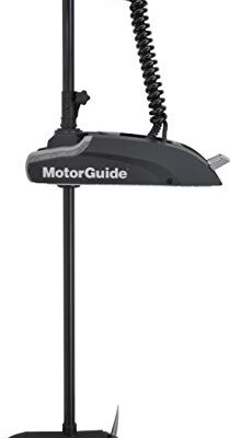MotorGuide Xi3 Freshwater Trolling Motor Wireless Bow Mount 54-inch Shaft 70-Pound Peak Thrust GPS Black