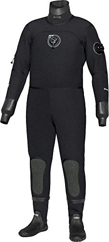 Bare D6 HD Pro Drysuit Medium Tall Black