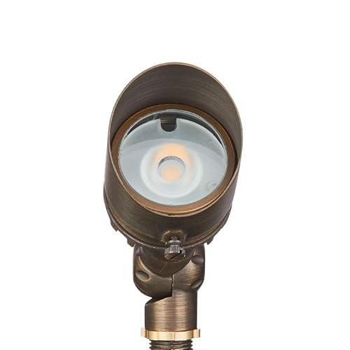 VOLT 10-Pack 12V Cast Brass G4 Infiniti 2700K Warm White LED Outdoor Spotlights Bronze - Image 2