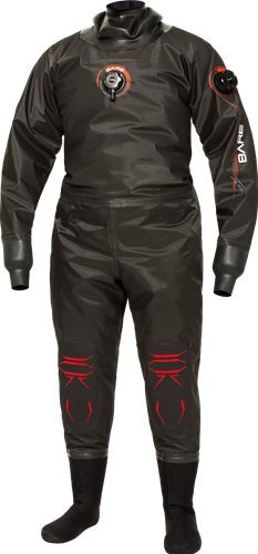 Bare Nex-Gen Pro Dry Men's Diving Drysuit Black Large/Short