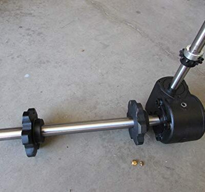 R&L SUPPLY Meyer Diamond Salt Spreader Gearbox Assembly with Sprockets 63177 00118-337-01