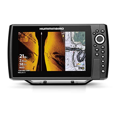 Humminbird Helix 9 Chirp MEGA SI+ GPS G4N Fish Finder Black - Image 4