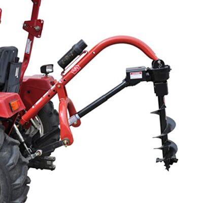 Tool Tuff Pole-Star 400 3-Point Tractor Post Hole Digger with Augers