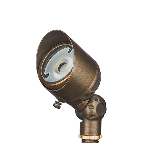 VOLT 10-Pack 12V Cast Brass G4 Infiniti 2700K Warm White LED Outdoor Spotlights Bronze - Image 3