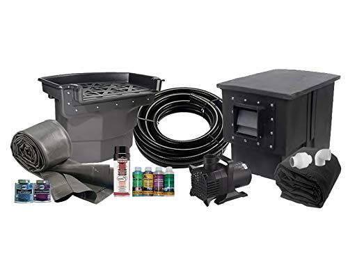 American Pond X-Large 16' x 16' Professional Series Pond Kit Energy Saving