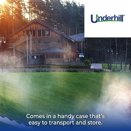 Underhill NozzleLocker Garden Water Hose Nozzle Kit with ¾ Inch Magnum UltraMax Turbo Shift Nozzle Black - Image 5