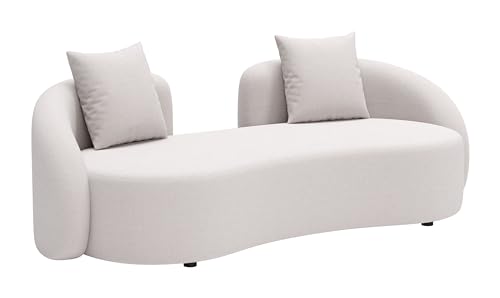 Zuo Sunny Isles Loveseat Beige