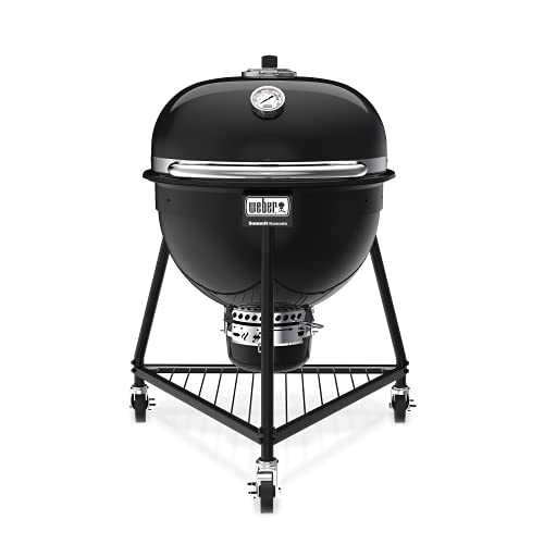 Weber Summit Kamado E6 Charcoal Grill Black