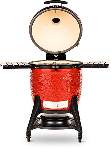 KJ Kamado Joe Big Joe III Charcoal Grill Red
