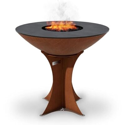 ARTEFLAME Charcoal BBQ Grill and Fire Pit Bundle with 5 Accessories