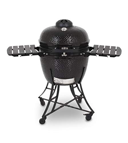 PIT BOSS Kamado BBQ Ceramic Grill Cooker 22 Inch Black