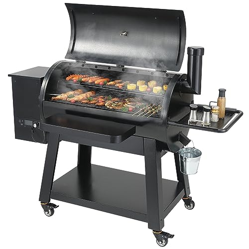 WACTO Portable Charcoal Grill BBQ with Cart Heavy Duty 62-inch
