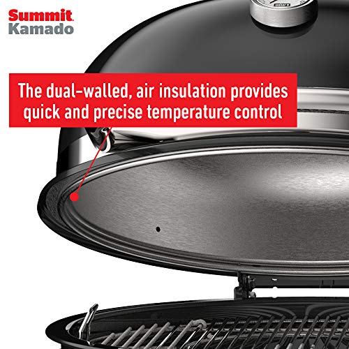 Weber Summit Kamado E6 Charcoal Grill Black - Image 3