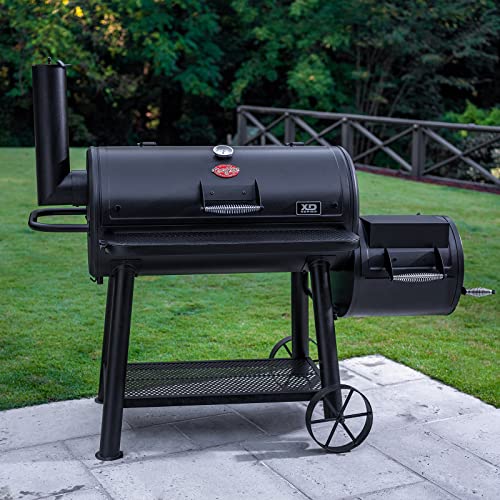 Char-Griller Grand Champ 8250: Charcoal Grill and Offset Smoker - Image 2