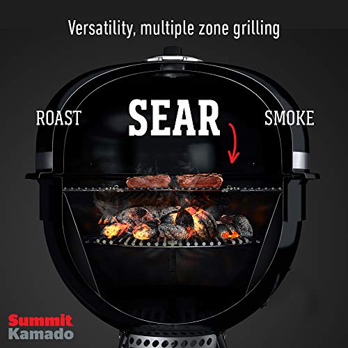 Weber Summit Kamado E6 Charcoal Grill Black - Image 8