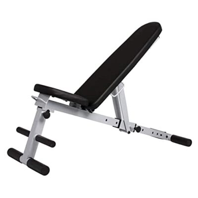 PUCNHZYNW Adjustable Weight Bench with 6-Position Backrest