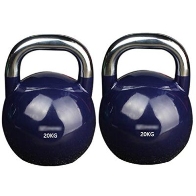 ZYCSKTL 20kg Purple Steel Kettlebell for Home Fitness