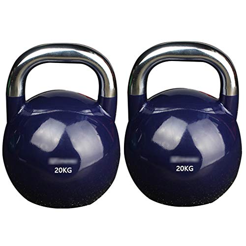 ZYCSKTL 20kg Purple Steel Kettlebell for Home Fitness