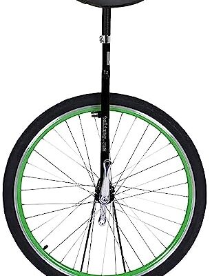 MDybf 0005 Adult Large Wheeled Unicycle, Green, One Size