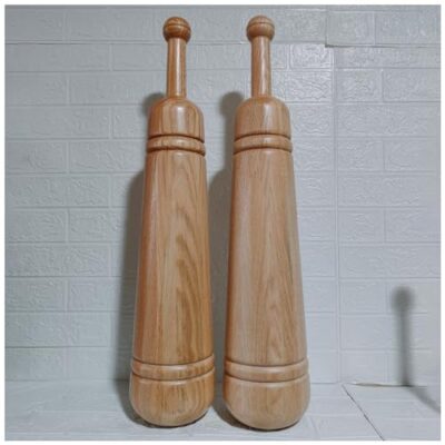 LXLZYXSF 666888 Wood Indian Clubs, 20.9lbs Each