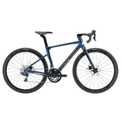 KABON Model S Carbon Road Bike, Chameleon Blue, 50cm