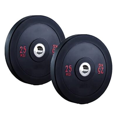 YKHB 25kg/55lbs Weight Plates Set of 2, 2-Inch