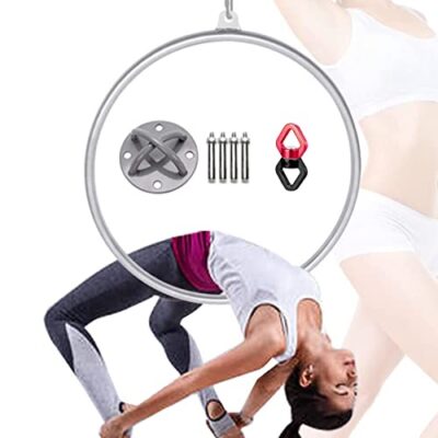 MBROS Lyra Hoop Set, 95 cm Single Point Aerial Hoop