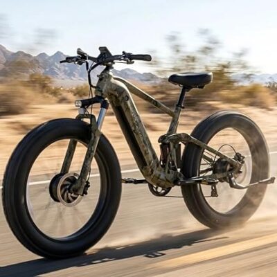 PUCKIPUPPY GoldenPro Camouflage Medium Electric Bike