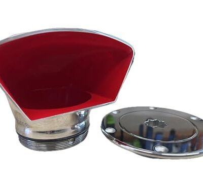 Buchan Marine LP3 Red 3-Inch 316L Stainless Dorade Vent