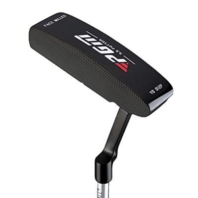 HYUIO Black Left-Handed Training Putter with 950 Steel Shaft