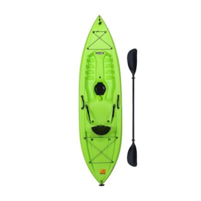 Lifetime Tahoma 100 Sit-On-Top Fishing Kayak, Paddle Included