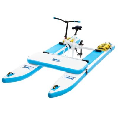 KINGS KRAFT Water Bikes for Lake,Inflatable Water Bike, Perfect for Aquatic Sports.