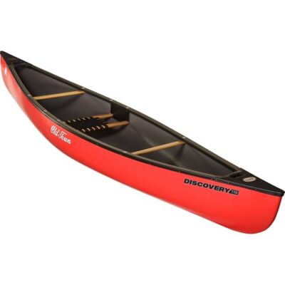 Old Town Discovery 119 Recreational Canoe, Solo, 11 ft 9 in, Red